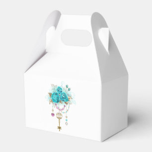 Ballotins Roses Turquoise avec Clés