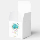 Ballotins Roses Turquoise avec Clés (Ouvert)