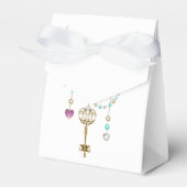 Ballotins Roses turquoise avec touches (Verso)