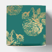 Ballotins Roses Vintage sarcelle et or (Haut)