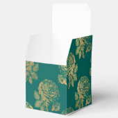 Ballotins Roses Vintages turquoise et or (Ouvert)