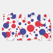 Ballotins Rouge Blanc Bleu Scintillant Trump Grande Fête (Déplié)