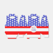 Ballotins Rouge blanc et Baby shower dû (Déplié)