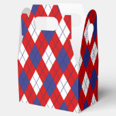 Ballotins Rouge, Blanc, Jacquard bleu 1 BALLOTIN (Ouvert)