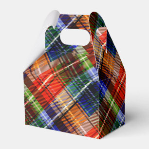 Ballotins Rouge Bleu Vert Jaune Carreaux Tartan Design