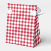 Ballotins Rouge Cerise Gingham Classique (Arrière)