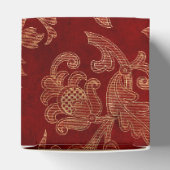 Ballotins Rouge cramoisi et or Damask vintage (Haut)