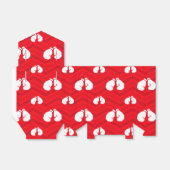 Ballotins Rouge écarlate, Blanc, Chevron, Boxer, Gants de bo (Déplié)