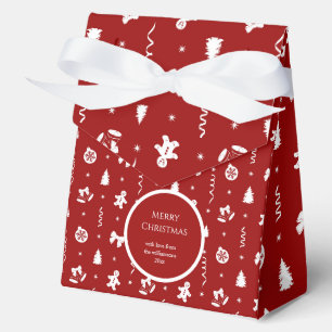 Ballotins Rouge et Blanc Classique Gâteau de Noël de Noël