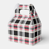 Ballotins Rouge noir blanc plaid (Verso)