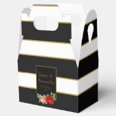 Ballotins Rouge Rose, Noir, Blanc & Or - (Ouvert)