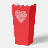 Ballotins Rouge Scribbleprint Heart (Verso)