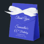 Ballotins Royal Blue 60th Birthday Party<br><div class="desc">Spécial Royal Blue 60e anniversaire Ballotins de fête spécialement conçu pour les invités à la fête d'anniversaire de votre ami. Parfait pour une touche supplémentaire en remerciement de vos invités. Planifiez votre fête avec plus de fournitures de fête d'anniversaire de notre magasin! Vos amis ou votre famille aimeront une fête...</div>
