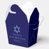 Ballotins Royal Blue Bar Mitzvah Party Star de David (Ouvert)