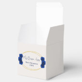 Ballotins Royal Blue et Gold Geometry Quinceañera (Ouvert)