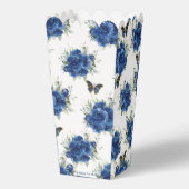 Ballotins Royal Blue Floral or Quinceañera 16 papillons (Verso)