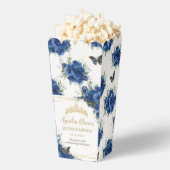 Ballotins Royal Blue Floral or Quinceañera 16 papillons (Sauté)