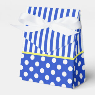 Ballotins Royal Blue Pois and Stripes par ShirleyTaylor