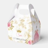 Ballotins Royal fête rose princesse anniversaire (Arrière)