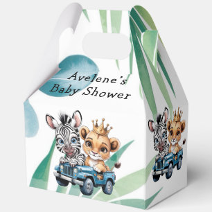 Ballotins Royal Safari Ride Boy Baby shower Cadeau