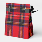 Ballotins Royal Stewart tartan rouge noir plaid (Arrière)