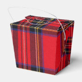 Ballotins Royal Stewart tartan rouge noir plaid (Arrière)