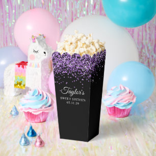 Ballotins Royal Violet Pailleté Noir Sweet Sixteen