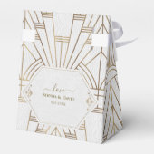 Ballotins Royal White Gold Great Gatsby Mariage (Arrière)