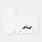 Ballotins Ruban de coeur XO Team Bride (Déplié)