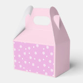 Ballotins Ruban noir Fleur rose (Arrière)