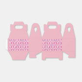 Ballotins Rubans roses pour le soutien et la sensibilisation (Déplié)