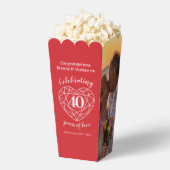 Ballotins Ruby 40e anniversaire mariage rouge maintenant pui (Sauté)