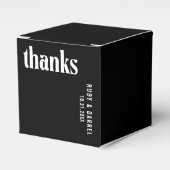 Ballotins Ruby Black Mariage moderne (Verso)