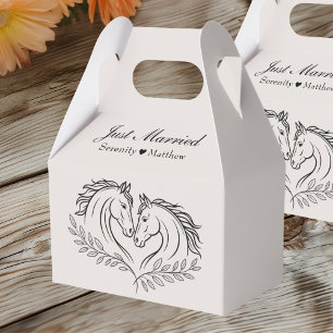 Ballotins Russe Horse Mariage Pays Ouest Juste Marié