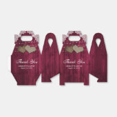 Ballotins Russe Pays Bois Bourgogne Mariage Merci (Déplié)