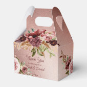 Ballotins Russe rose en or terre cuite rose mariage de autom (Arrière)
