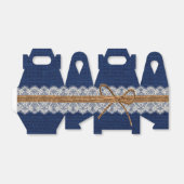 Ballotins Rustic Barn Mariage Burlap Mariage de automne (Déplié)