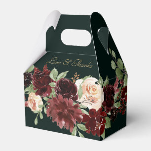 Ballotins Rustic Bloom   Terracotta Marsala Amour et Remerci