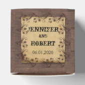 Ballotins Rustic Country Grange Bois Beauté Mariage Favor Bo (Haut)