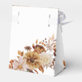Ballotins Rustic Fall quitte mariage Favor Box (Arrière)
