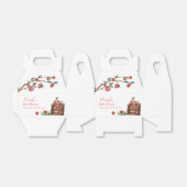 Ballotins Rustic Farm Ladybug Apple Baby shower fille (Déplié)