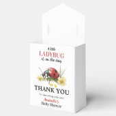 Ballotins Rustic Garden Daisy Little Ladybug Baby Shower  (Ouvert)