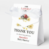 Ballotins Rustic Garden Daisy Little Ladybug Baby Shower  (Verso)