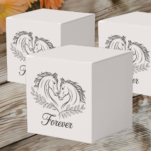 Ballotins Rustic Horse Love Pays Mariage de l'Ouest