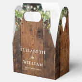 Ballotins Rustic Wood String Lights Greenery Wedding (Ouvert)