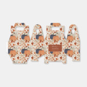 Ballotins Rustique Automne Citrouille Feuille Fleur sauvage (Déplié)