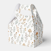 Ballotins Rustique Baby Shower de Bébé Âne | (Arrière)