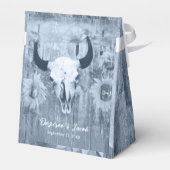 Ballotins Rustique Dusty Blue Pays Tournesol Taureau crâne (Arrière)