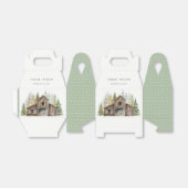 Ballotins Rustique Elegant Pine Woods Forest Barnyard Mariag (Déplié)