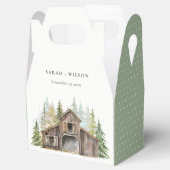 Ballotins Rustique Elegant Pine Woods Forest Barnyard Mariag (Ouvert)